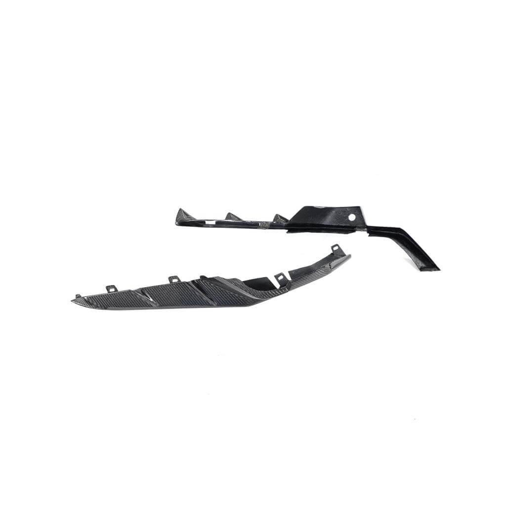 Covers on the front bumper (for Z06, 2020-2024, Carbon) for Chevrolet Corvette C8 2019- - image 7