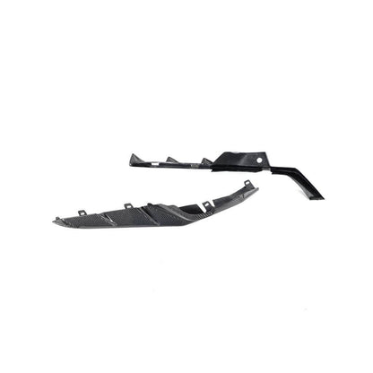 Covers on the front bumper (for Z06, 2020-2024, Carbon) for Chevrolet Corvette C8 2019- - image 7