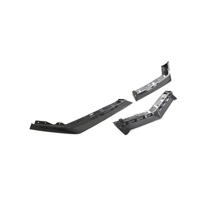 Front Bumper Lip Spoiler (for Z06, 2020-2024, Carbon) for Chevrolet Corvette C8 2019- - image 7