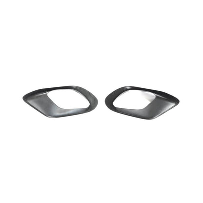 Front bumper extensions (for CLA45 AMG 2019-2022, ABS) for Mercedes CLA C118 2019- - image 7