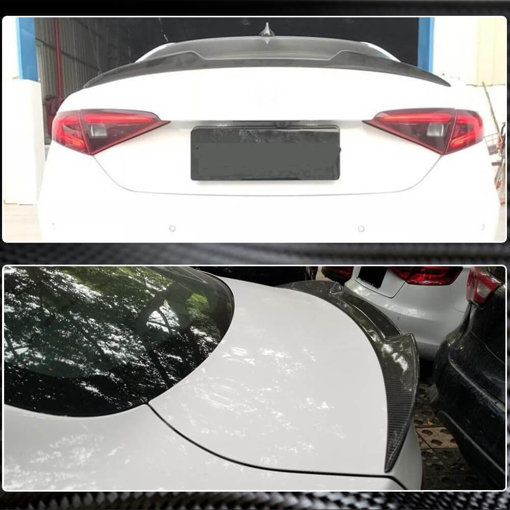 Spoiler V2 (fiberglass) for Alfa Romeo Giulia 2016-2022 - image 8