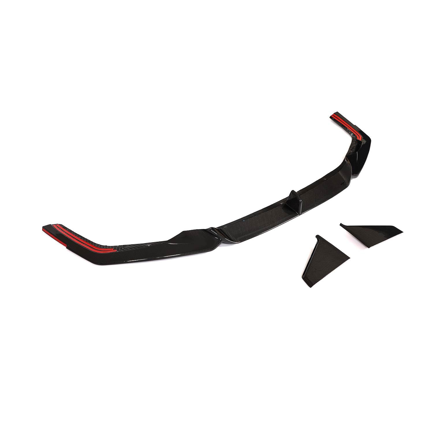 Front Bumper Lip V2 (for RS7, Dry Carbon) for Audi A7 2018- - image 7