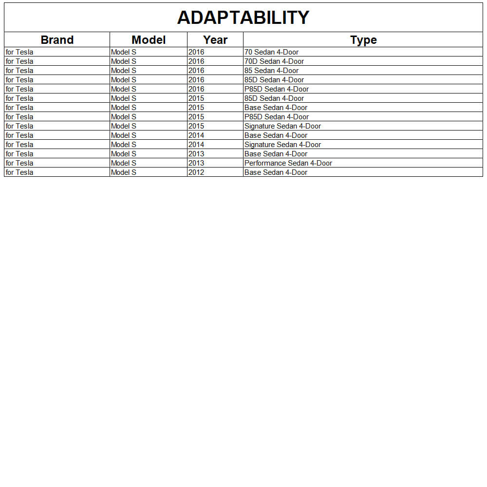 Rear Bumper Diffuser Carbon (2012-2015) for Tesla Model S 2016- - image 7