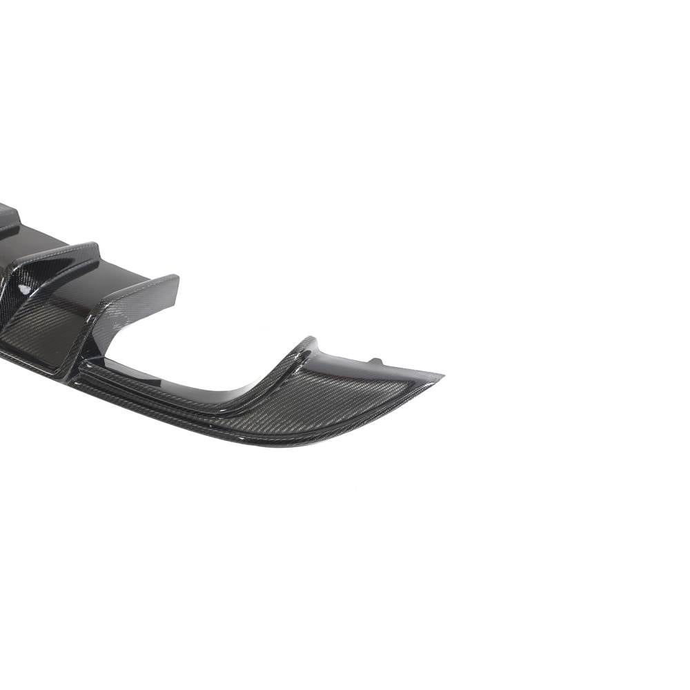 Rear Bumper Diffuser (for R-Line HB 2017-2020, Carbon) for Volkswagen Golf 7/E-Golf 2012-2020 - image 7