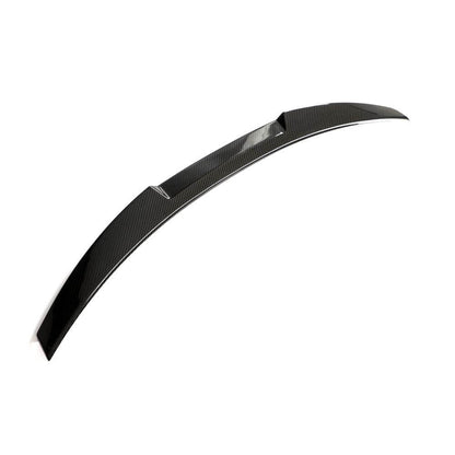 Rear Trunk Spoiler Dry Carbon Fiber V10 (Coupe) for BMW 4 series F-32 2012-2020 - image 7