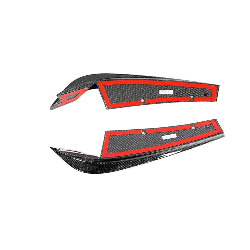 Rear Bumper Diffuser With Splitters Carbon Fiber (for F97) for BMW X3 G01 2018- - image 7