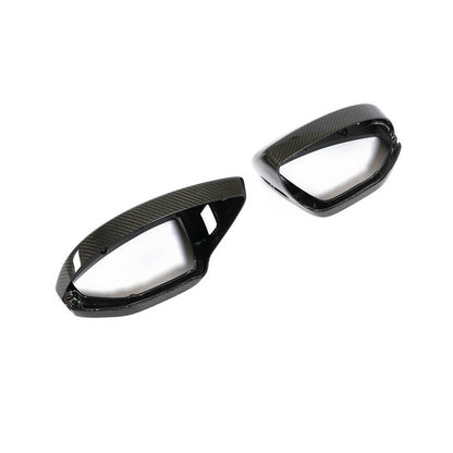 Mirror Covers Replacement Style Carbon Fiber V2 for Audi A6 C8 2018- - image 7