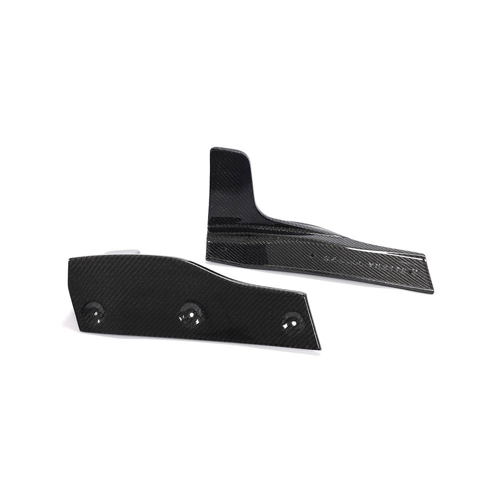 Rear Bumper Extensions Flap (for S-Line 2016-2020, Carbon) for Audi A5 2016-2025 - image 7