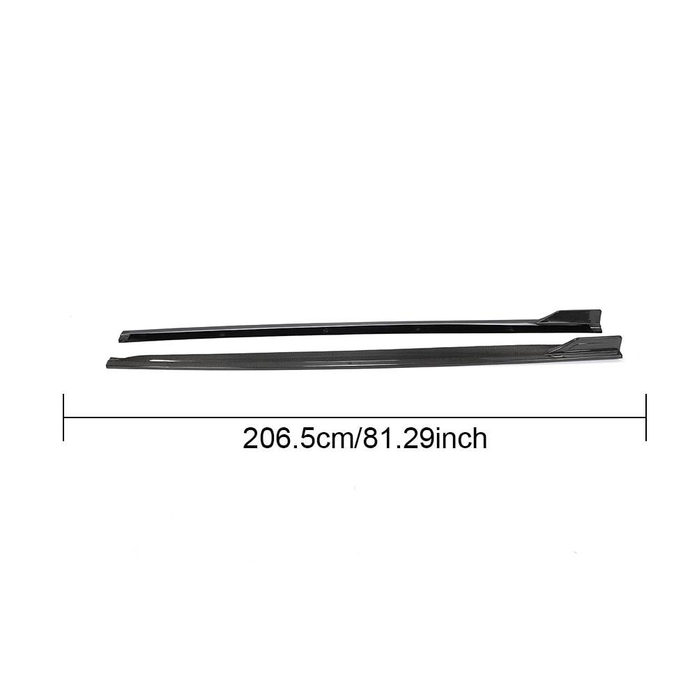 Side sills 2016-2020 V1 (for Sportback, Carbon) for Audi A5 2016-2025 - image 7