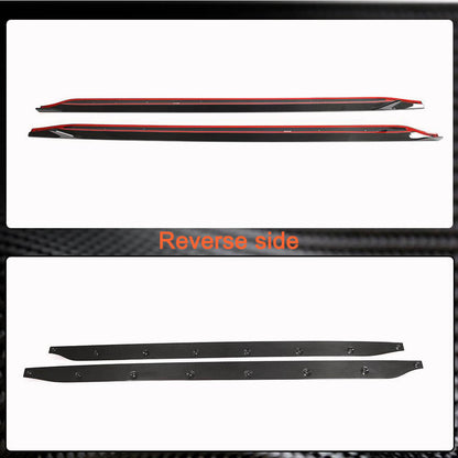 Side Skirts Dry Carbon Fiber V1 (M3) for BMW 3 series G20/21 2018- - image 7