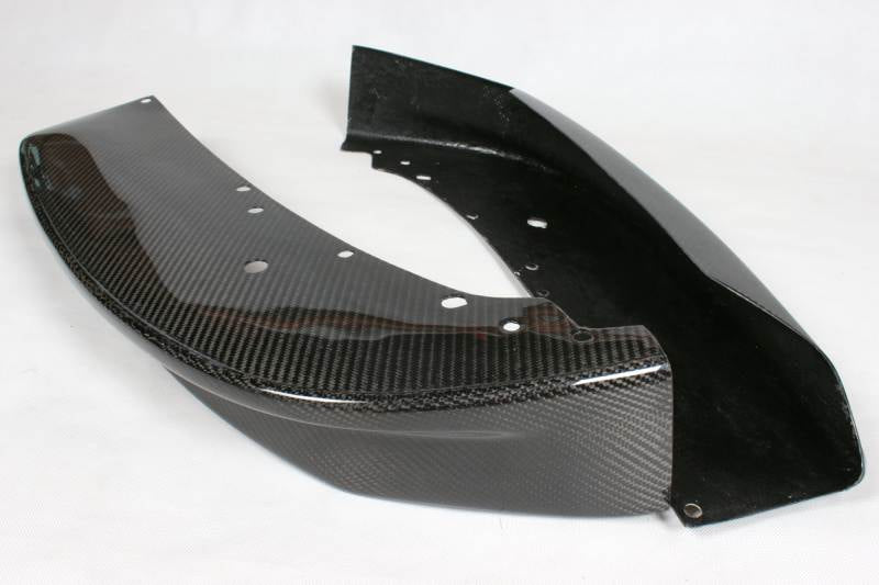 Front Bumper Flap Extensions (for E90 2008-2011 Base, Carbon) for BMW 3 Series E90/E91 2005-2011 - image 7