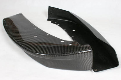 Front Bumper Flap Extensions (for E90 2008-2011 Base, Carbon) for BMW 3 Series E90/E91 2005-2011 - image 7