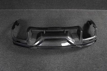 Rear bumper diffuser (Carbon) for Ford Mustang 2024- gg. - image 7