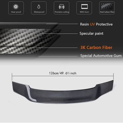 Spoiler V2 (for SD, Carbon) for Mercedes CLS C218 2011-2018 - image 7