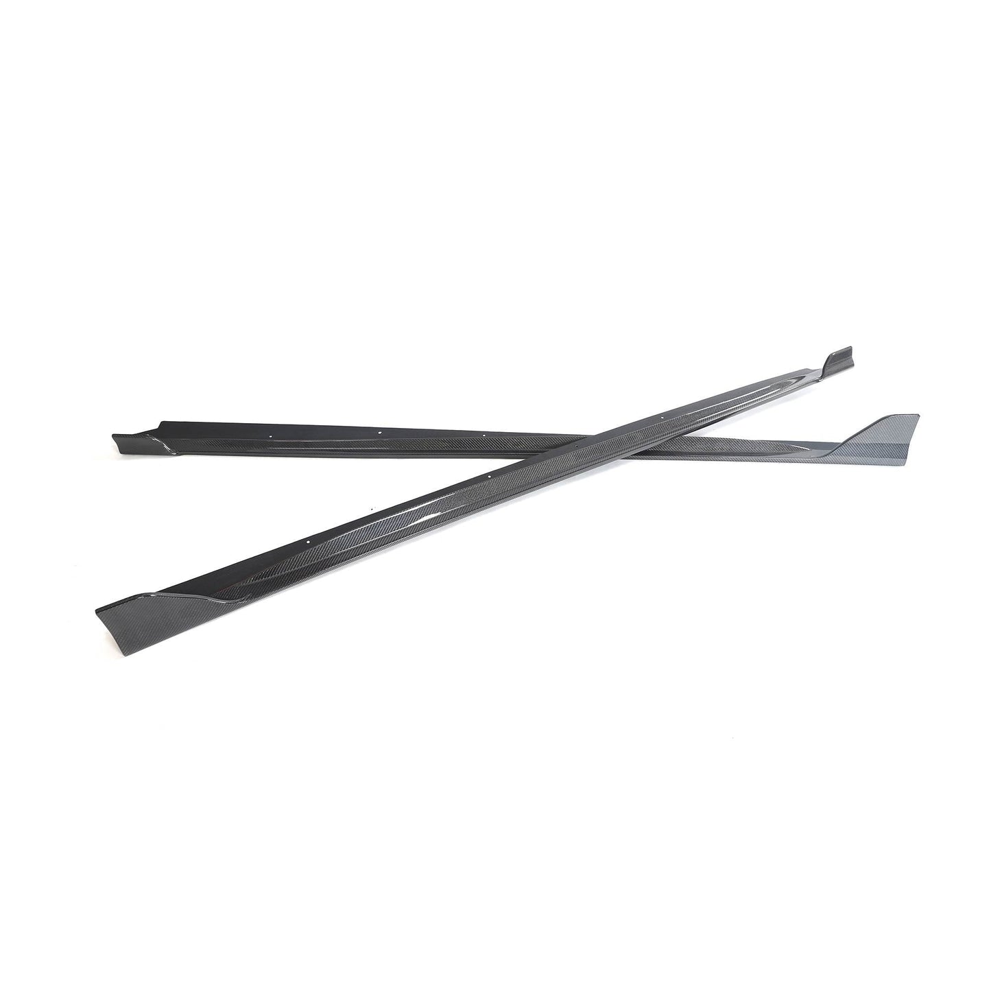 Side Skirts (for RC F 2014-2018, Carbon) for Lexus RC 200t 2014- - image 7