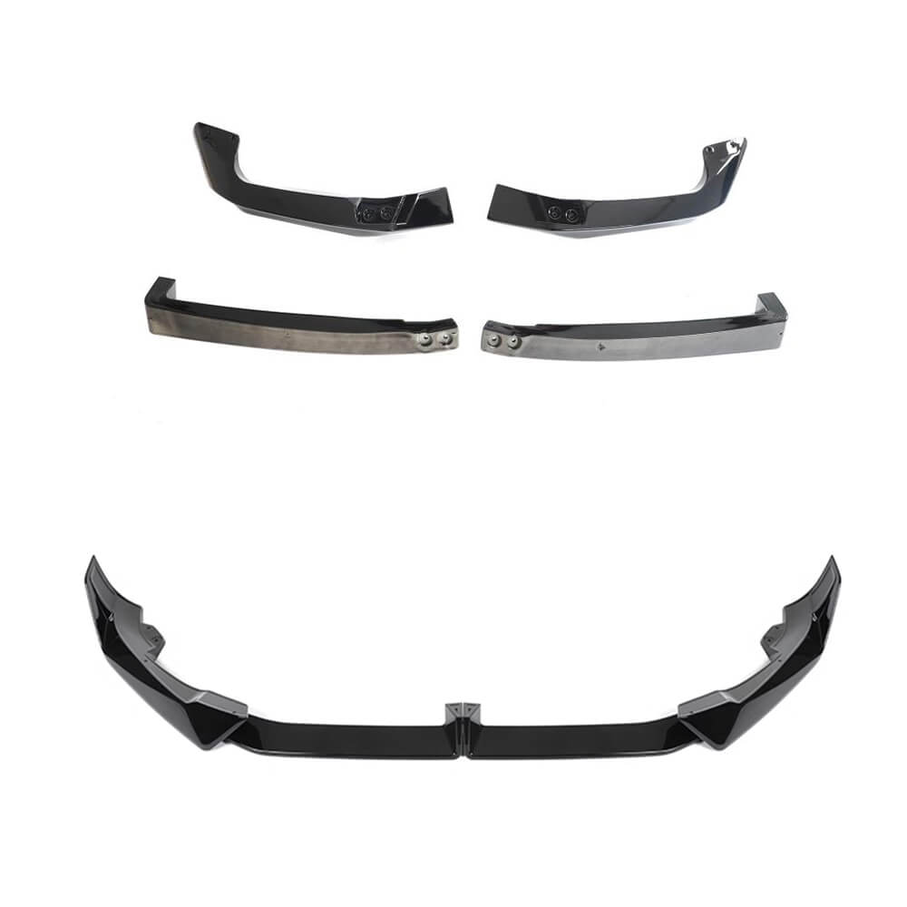 Front Lip Spoiler Paradigm V-5 (2023-, Gloss Black) for BMW X5 G05 2019- - image 7