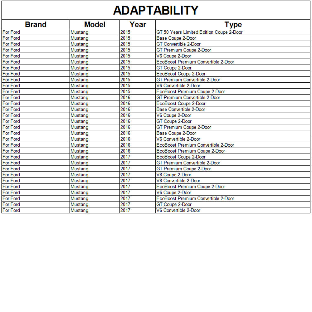 Side sills V2 (Carbon) for Ford Mustang 2015-2023 - image 7