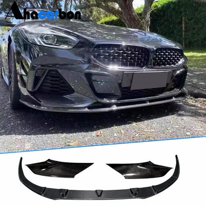 Front Bumper Lip Carbon Fiber V3 (M-Sport) for BMW Z4 (G29) 2018- - image 7