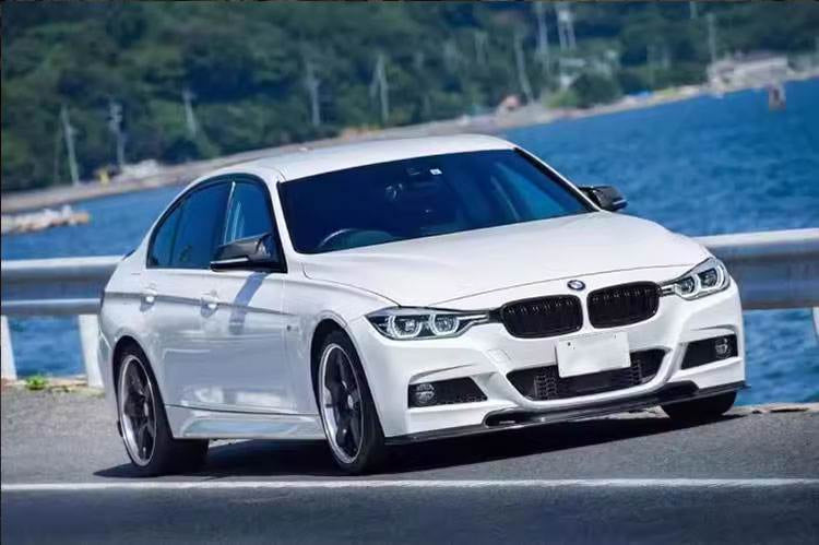 Front Bumper Lip Carbon Fiber V2 (M-Sport) for BMW 3 series F-30/31/34 2012-2019 - image 7