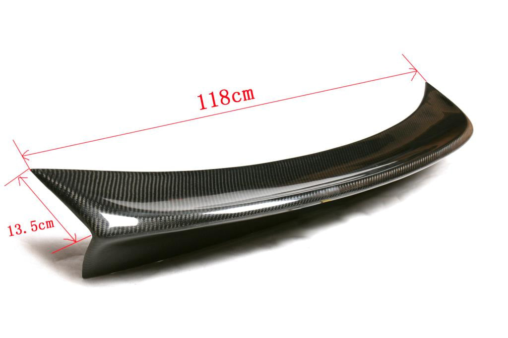 Rear Trunk Spoiler Carbon Fiber V1 (SD) for BMW 3 series E-46 1998-2006 - image 7