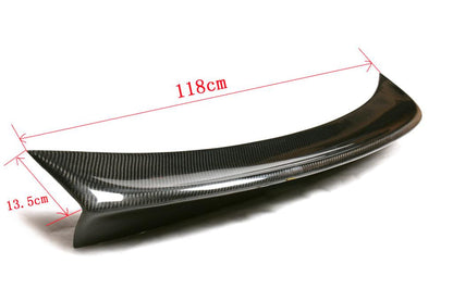Rear Trunk Spoiler Carbon Fiber V1 (SD) for BMW 3 series E-46 1998-2006 - image 7