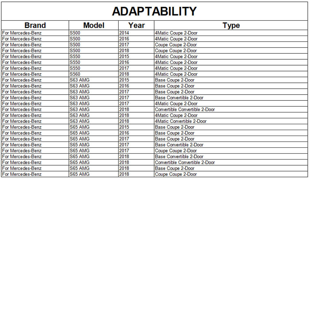 Side Skirts (for AMG-Line 2015-2018, Carbon) for Mercedes S-class C217 Coupe 2014-2020 - image 7