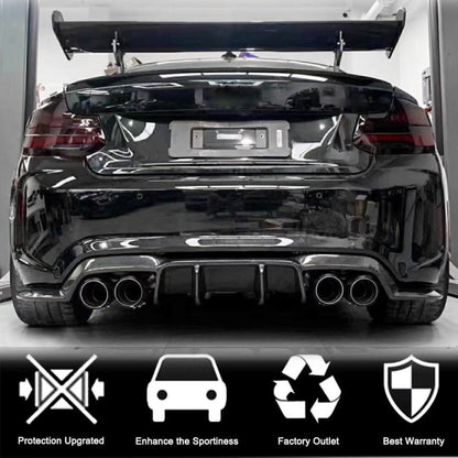 Rear Bumper Diffuser Carbon Fiber V1 (for F87) for BMW 2 Series F22/23 2014-2021 - image 7