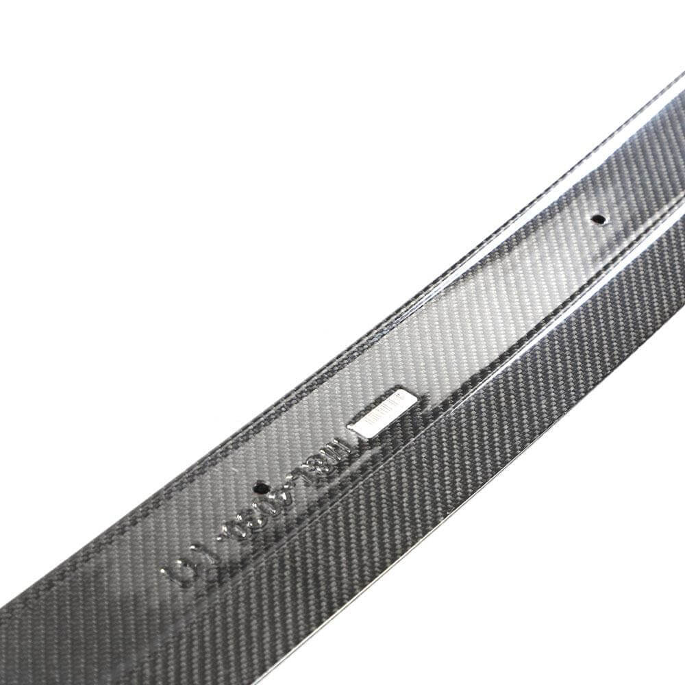 Cover on the front bumper Lip V3 (Carbon) for Honda Civic HB 2021↗ year - image 7