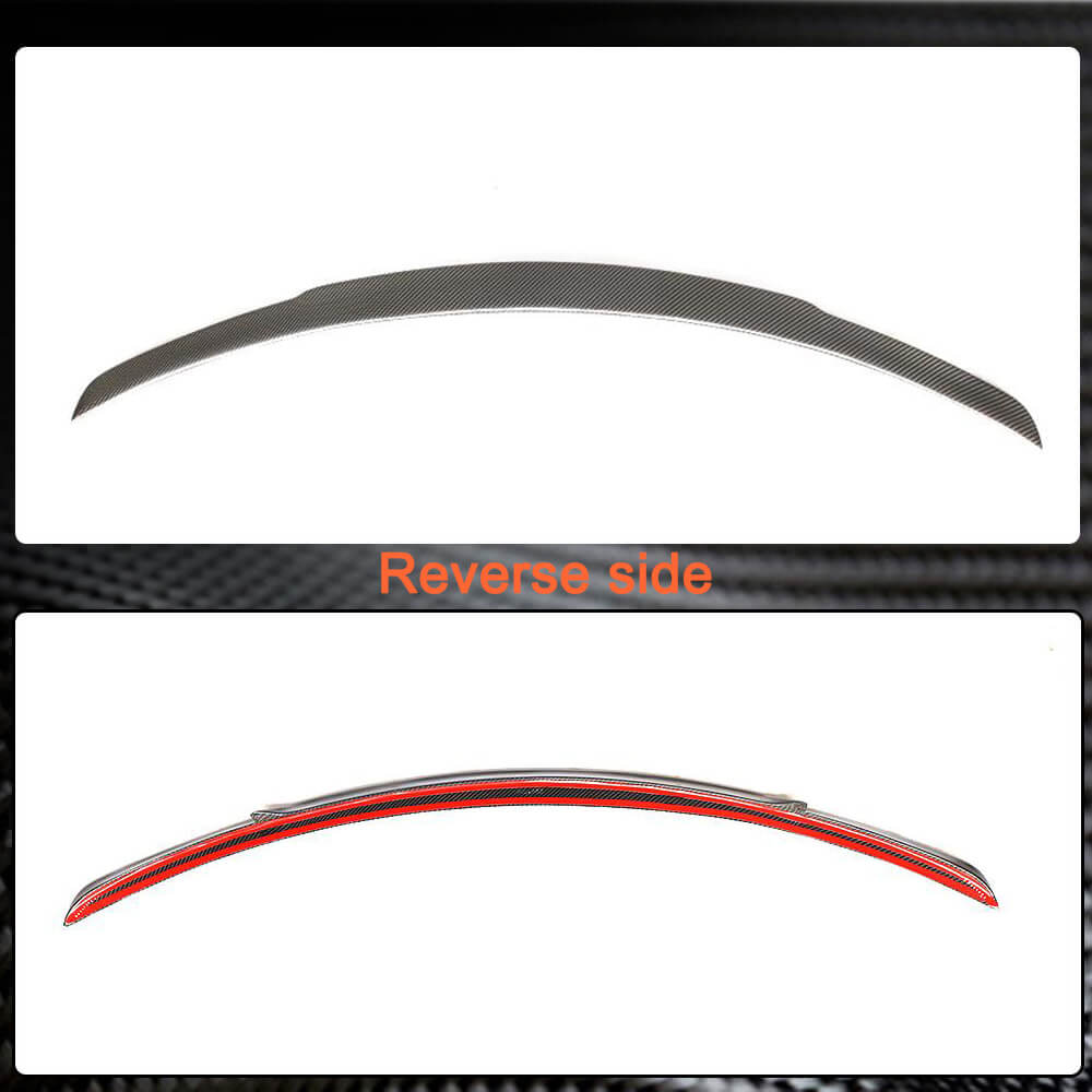 Spoiler V9 (for SD 2015-2019, Carbon) for Mercedes C-class W205 2014-2021 - image 7