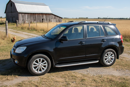 Side Steps Tayga (2 pcs, Aluminum) for Chery Tiggo 3 2005- - image 1