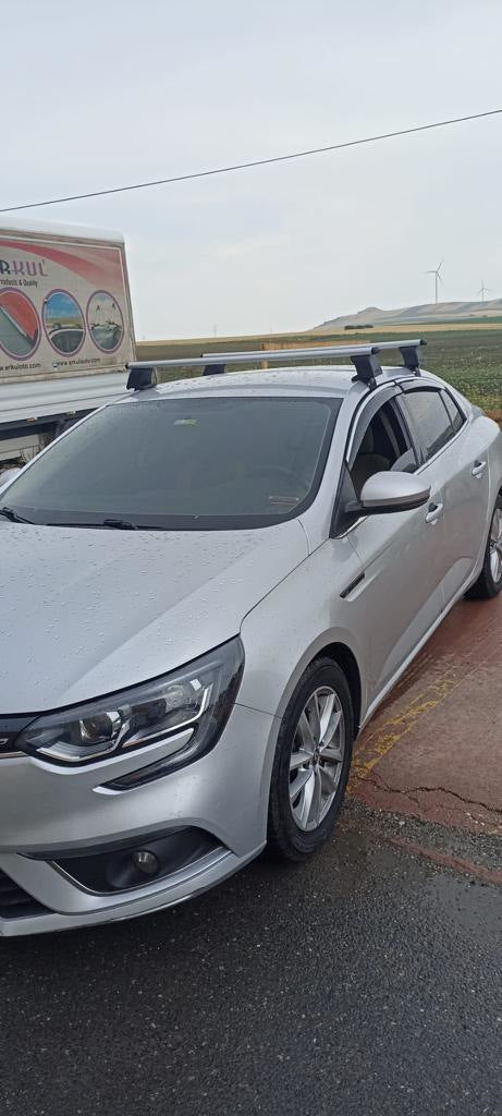 Roof bars for smooth roof (2 pcs, Asaf V4) for Renault Megane IV 2016-2025 - image 1