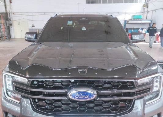 Hood deflector EuroCap Dragon (2022+) for Ford Ranger 2022- year - Reelken Auto