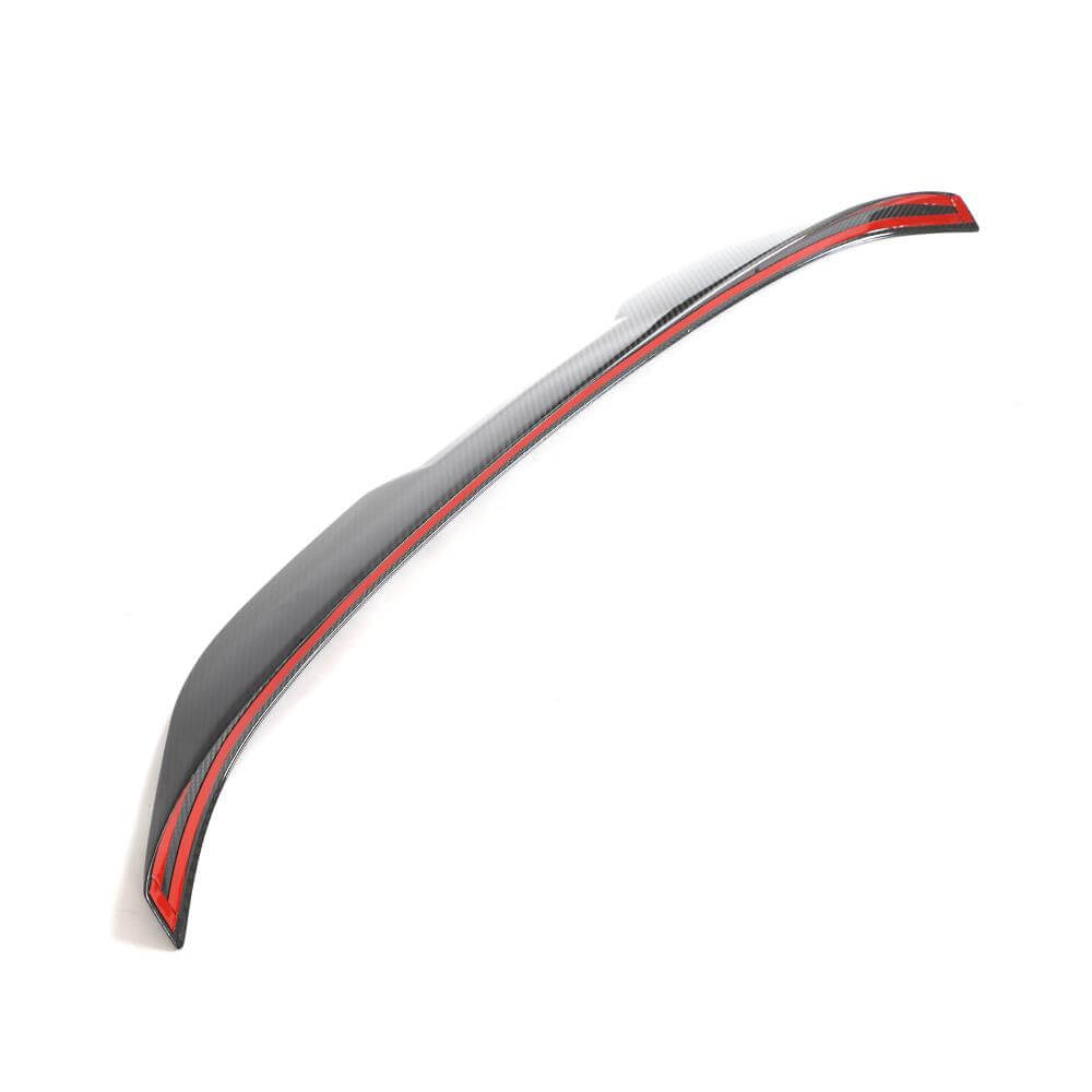 Rear Trunk Spoiler Carbon Fiber V2 for BMW 2 Series G42 2021- - image 8