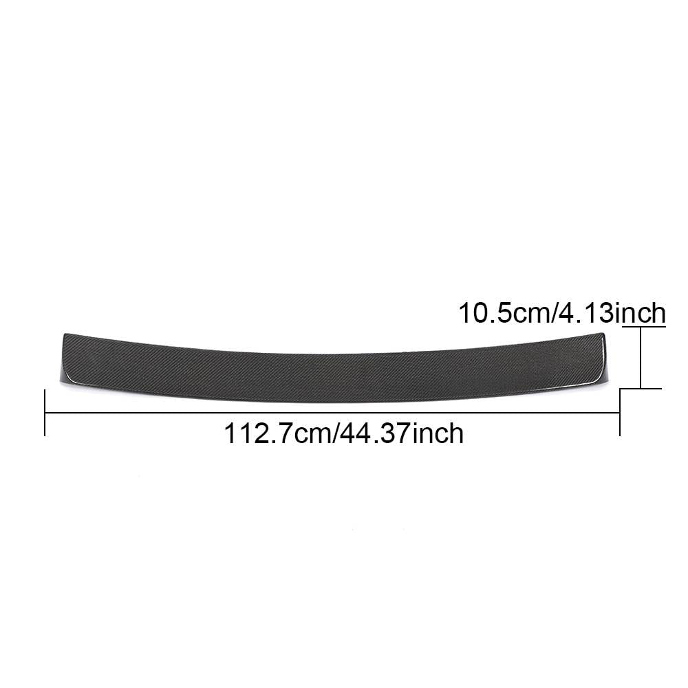 Rear Window Spoiler Visor (for F13, Carbon) for BMW 6 Series F12/F13/F06 2011-2018 - image 8