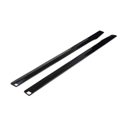Side Skirts V2 (for C43/C63 AMG 2015-2019, Carbon) for Mercedes C-сlass W205 2014-2021 - image 8