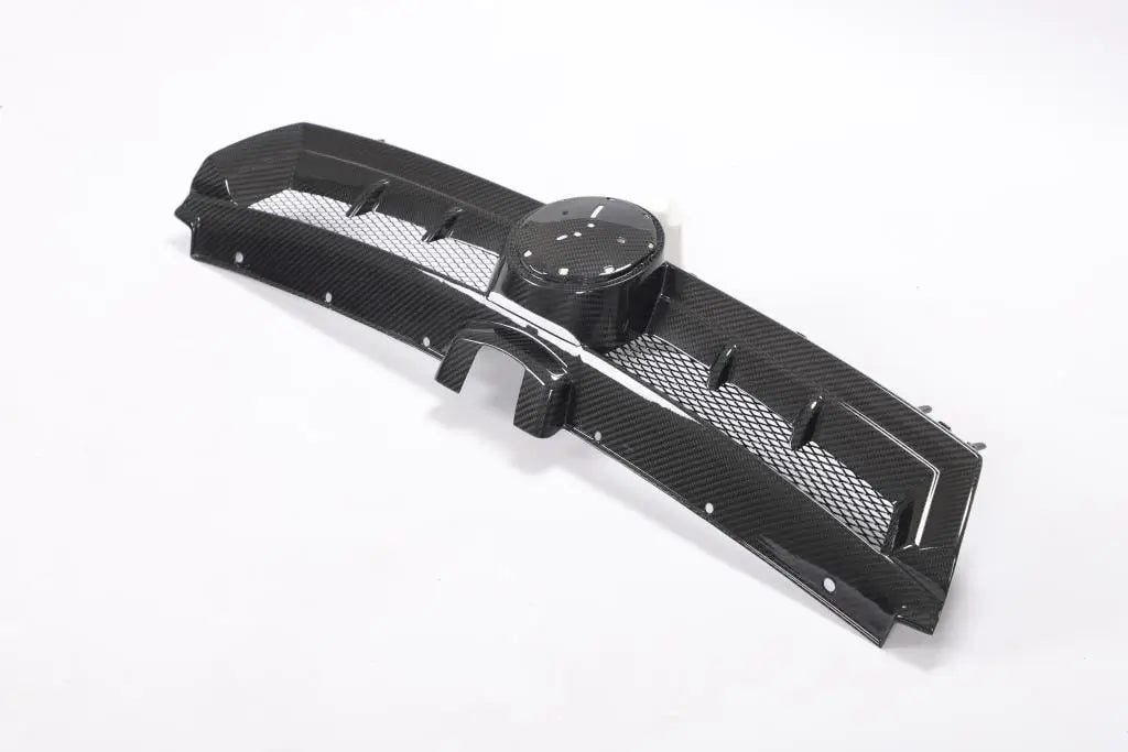 Front Grille (for HB 2012-2017, Dry Carbon) for Volkswagen Golf 7/E-Golf 2012-2020 - image 8