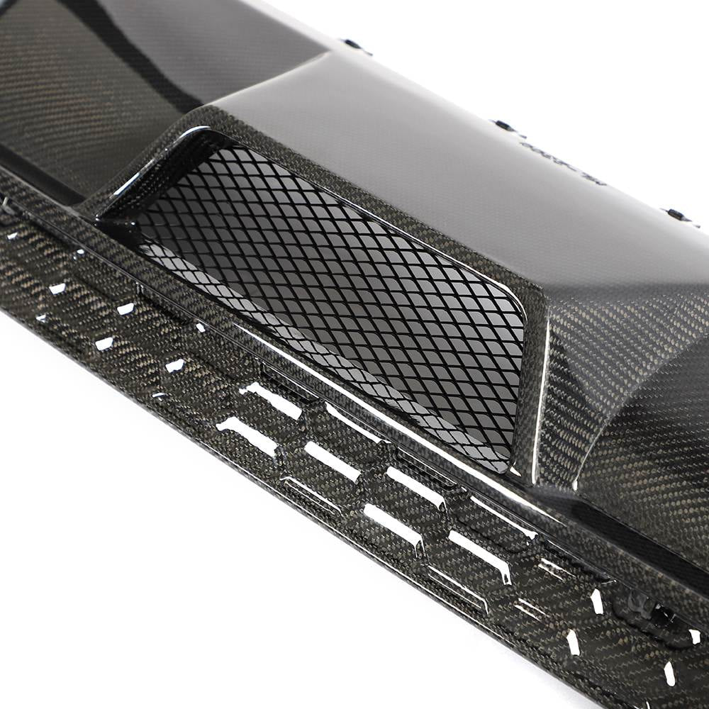 Rear bumper diffuser V1 (for S-Line SD 2020-2023, Carbon) for Audi A3 2020 - image 8