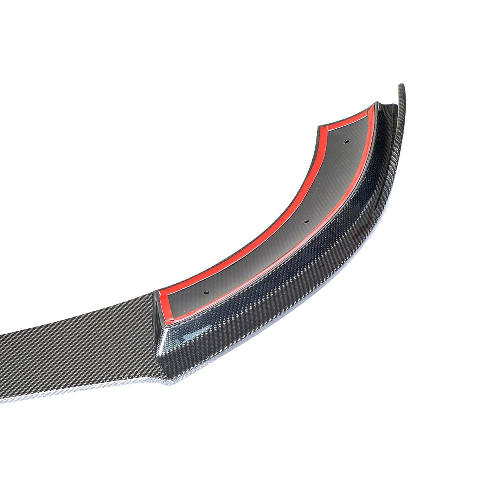 Lip V1 front bumper cover (for AMG-Line / E43 AMG 2016-2019, Carbon) for Mercedes E-class W213 2016-2023 - image 8