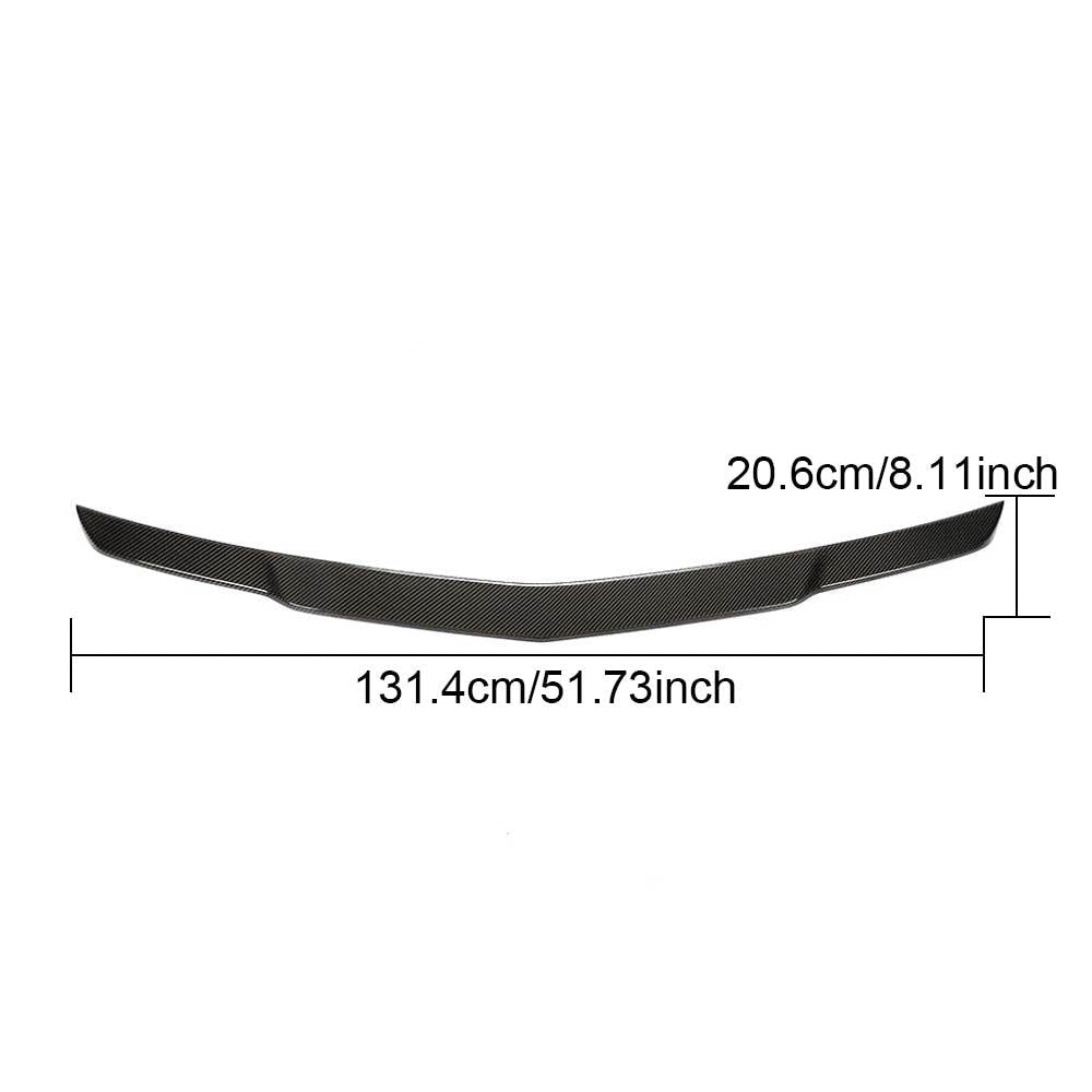 Spoiler V6 (Carbon) for Mercedes E-сlass W212 2009-2016 - image 8