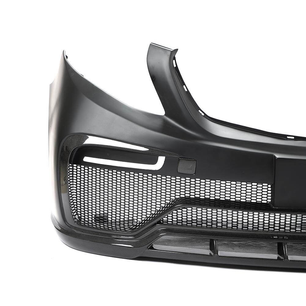 Front bumper V1 (2014-2019, Carbon) for Mercedes Vito / V-class W447 2014↗ year - image 8