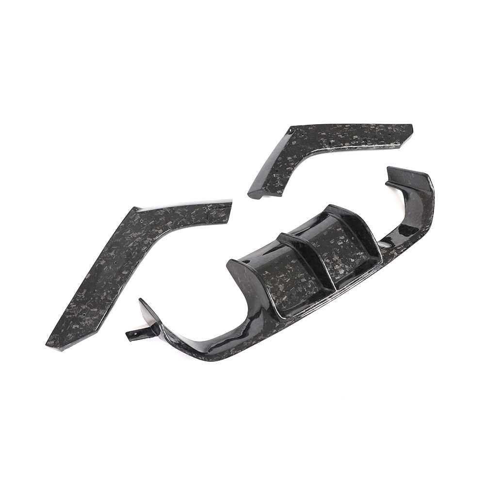 Rear Bumper Diffuser Carbon Fiber V6 (for F82/F83) for BMW 4 series F-32 2012-2020 - image 8