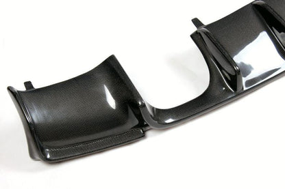 Rear Bumper Diffuser V-Style for E92/E93 M3, Carbon for BMW 3 Series E-90/91/92/93 2005-2011 - image 8