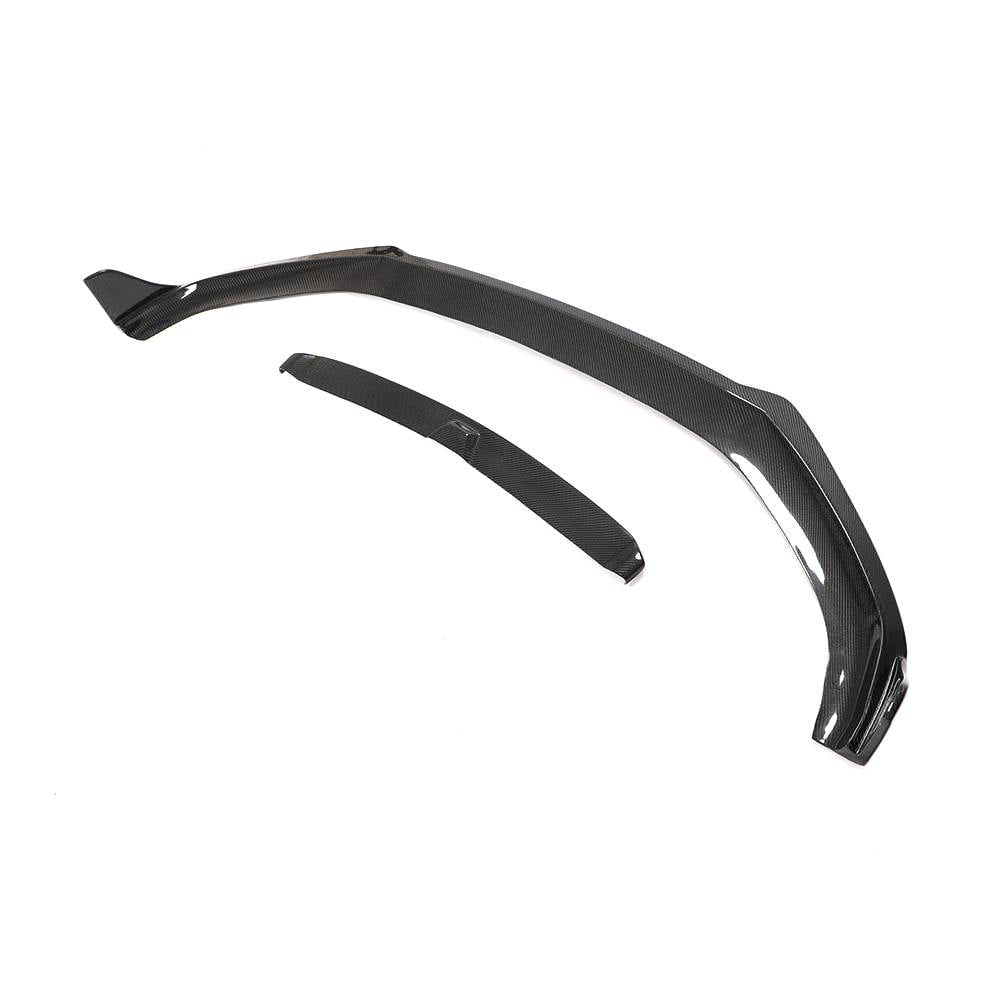 Front Bumper Lip V2 (for S-Line 2021-2025, Carbon) for Audi A5 2016-2025 - image 8