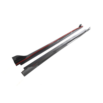 Side sills (for RC F 2014-2018, Carbon) for Lexus RC 200t 2014- - image 8