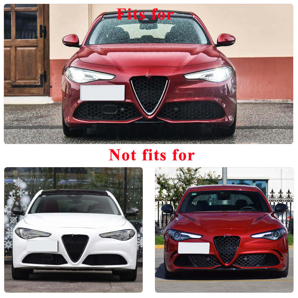 Fog light covers (for Sport, Carbon) for Alfa Romeo Giulia 2016-2022 - image 8