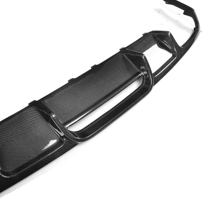 Rear Bumper Diffuser (for Base/CLS63 AMG 2015-2018, Carbon) for Mercedes CLS C218 2011-2018 - image 8