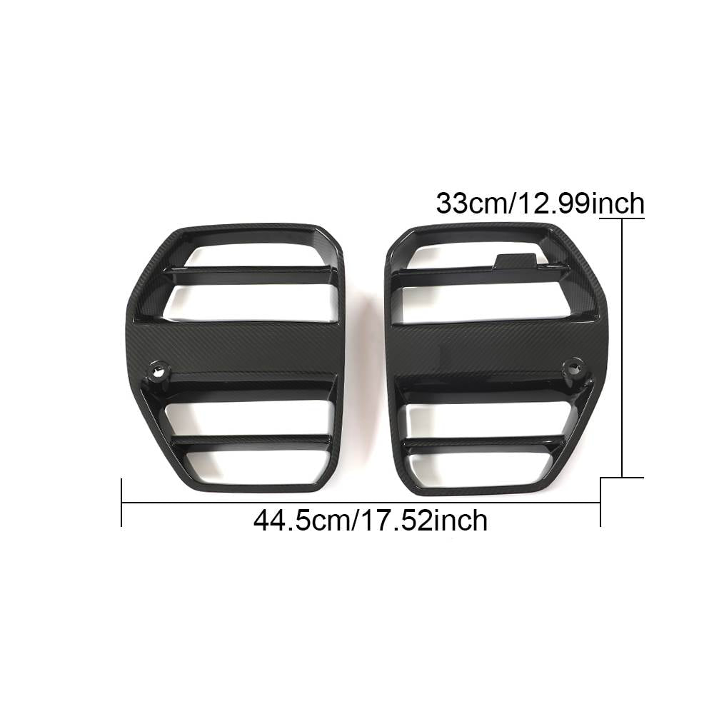 Grille V2 (for G80, Carbon) for BMW 3 Series G20/21 2018- - image 8