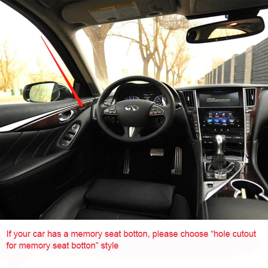 Carbon Interior Inserts (for Q50) for Infiniti Q50/Q60 2013-2024 - image 8