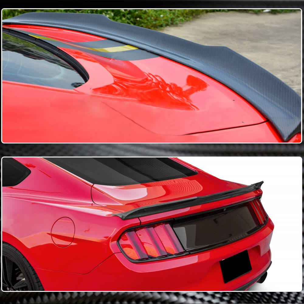 Spoiler V4 (Carbon) for Ford Mustang 2015-2023 - image 8