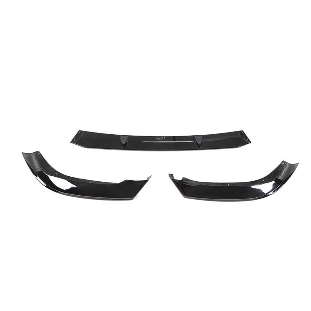 Front Bumper Lip Spoiler (for S-Line Coupe/Cabriolet 2016-2020, Carbon) for Audi A5 2016-2025 - image 8